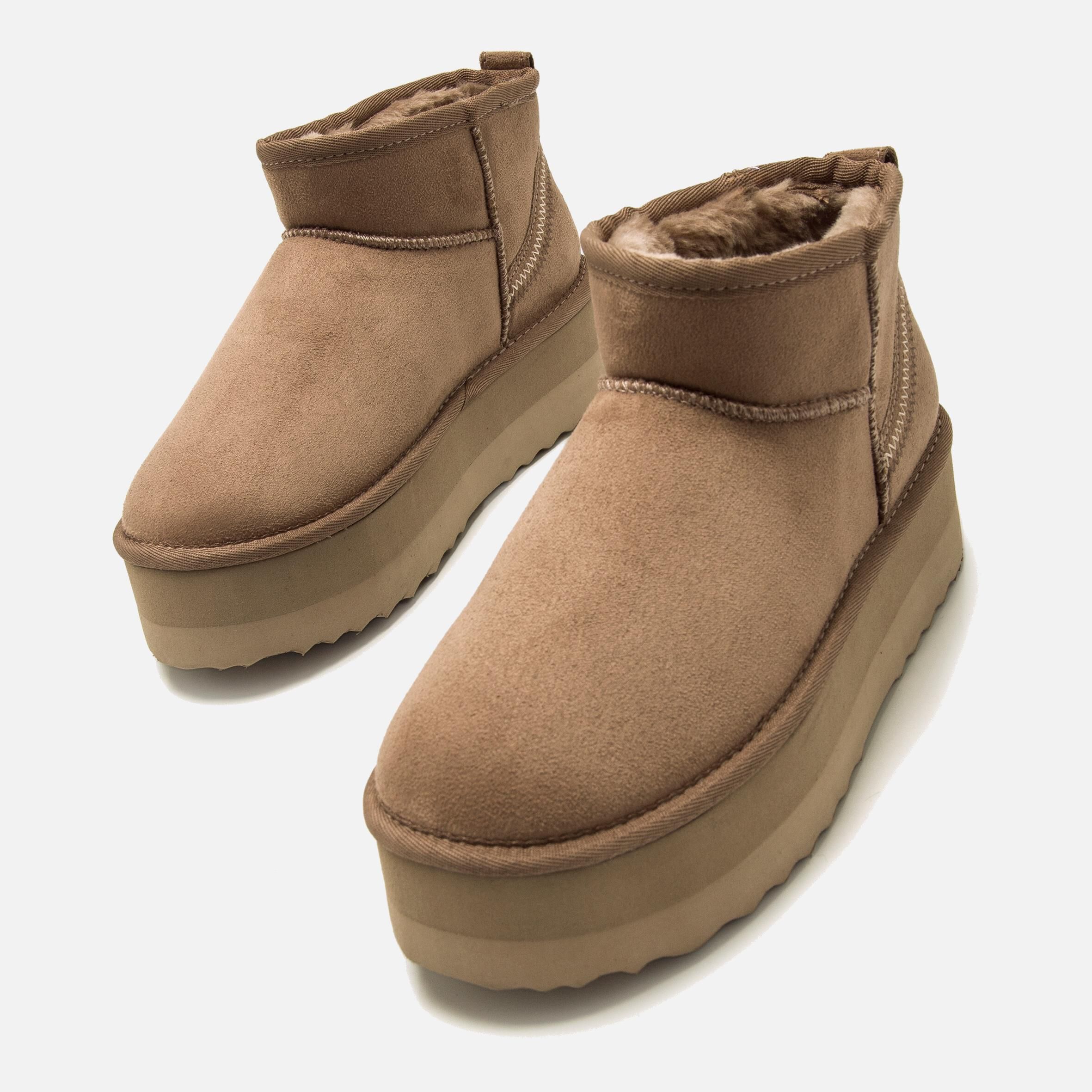 Buy NIVIA brown 58330 FLAT ANKLE BOOTS Mtng for WOMAN